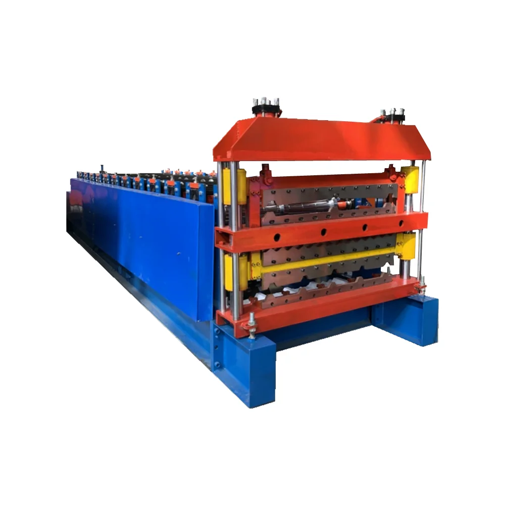 Automatic Aluminum Iron Metal Roof Panel Glazed Tile Roll Forming Machine Roofing Tile Making Machine Building Material Machine
