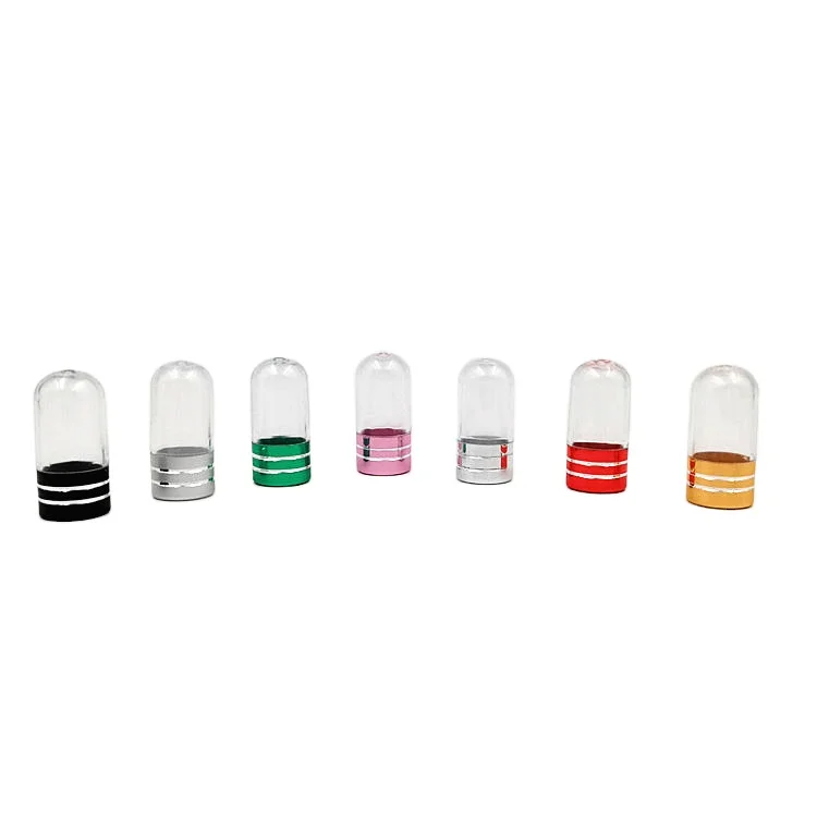 Acrylic High Grade Ps Plastic Health Care Product Packaging Bottle Single Empty Capsule Shell Sub Powder Mini Bottle  in stock
