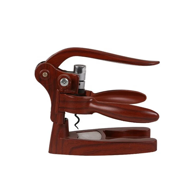 Top Seller Rabbit Style Corkscrew Wine Bottle Lever Screwpull Opener Wine Accessories Gift Set Rabbit Corkscrew with Foil Cutter
