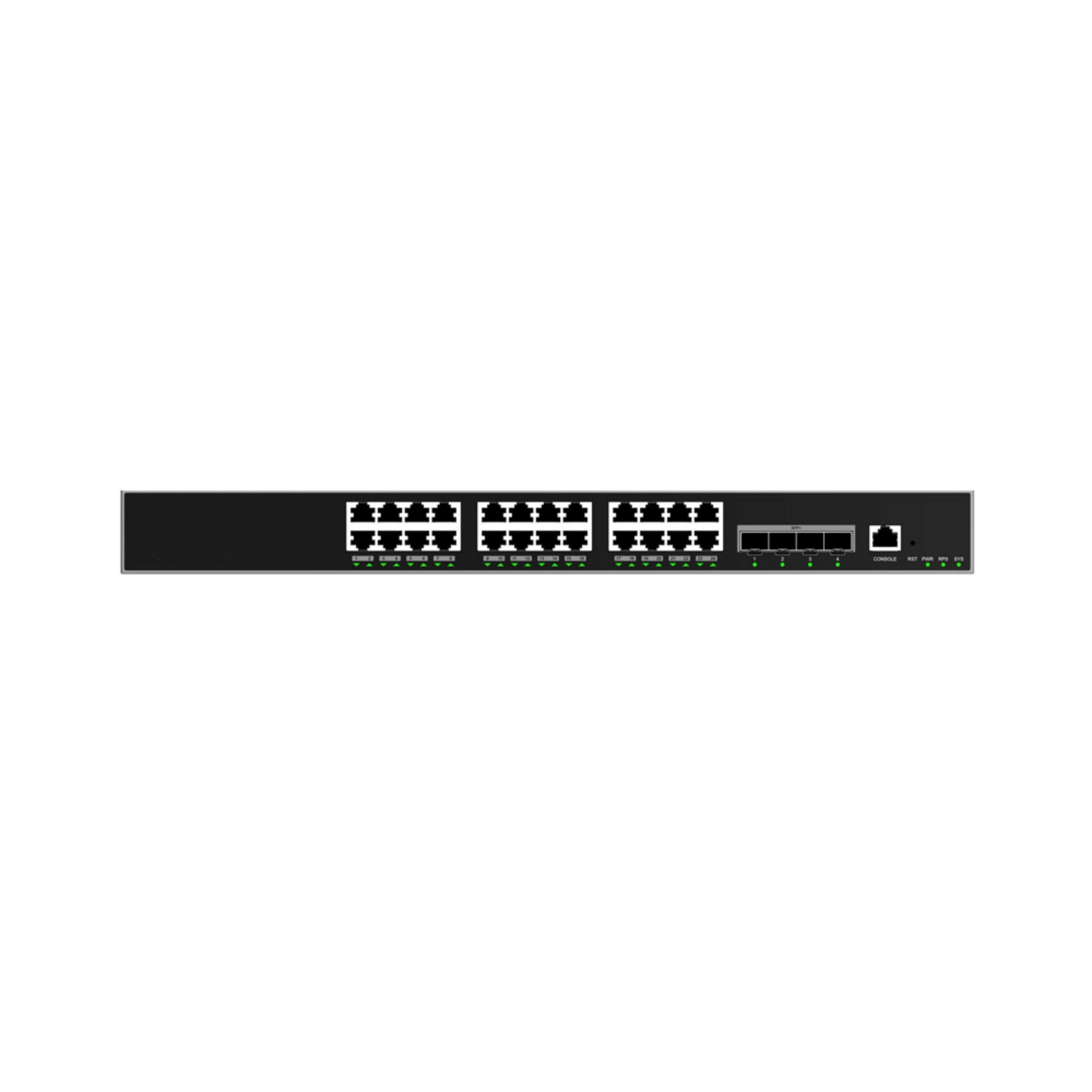 C9300-24U-E заводской новый герметичный 24-гигабитный коммутатор Ethernet-портов управляемый сетью уровень 3 корпоративный
