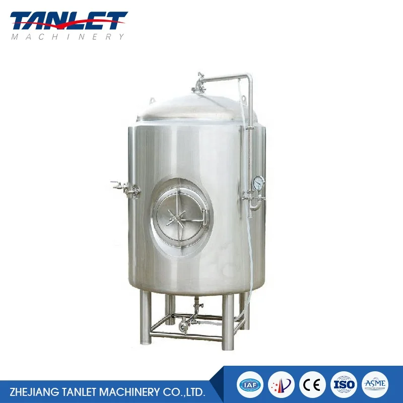 High pressure stainless steel beer liquid milk oil wine water storage tank