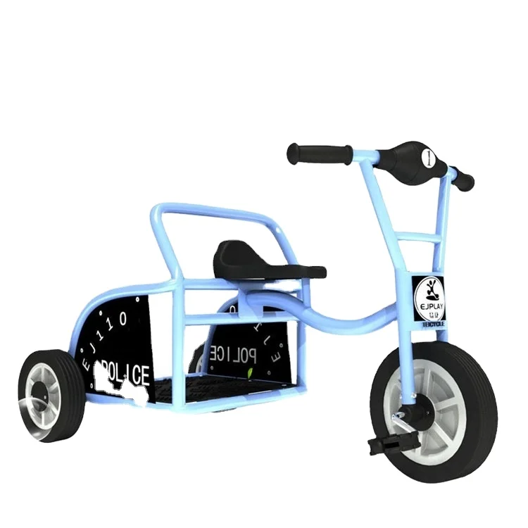New Model 3 Wheel Baby Tricycle With Pedal For Kids --Children Police Tricycle Toys