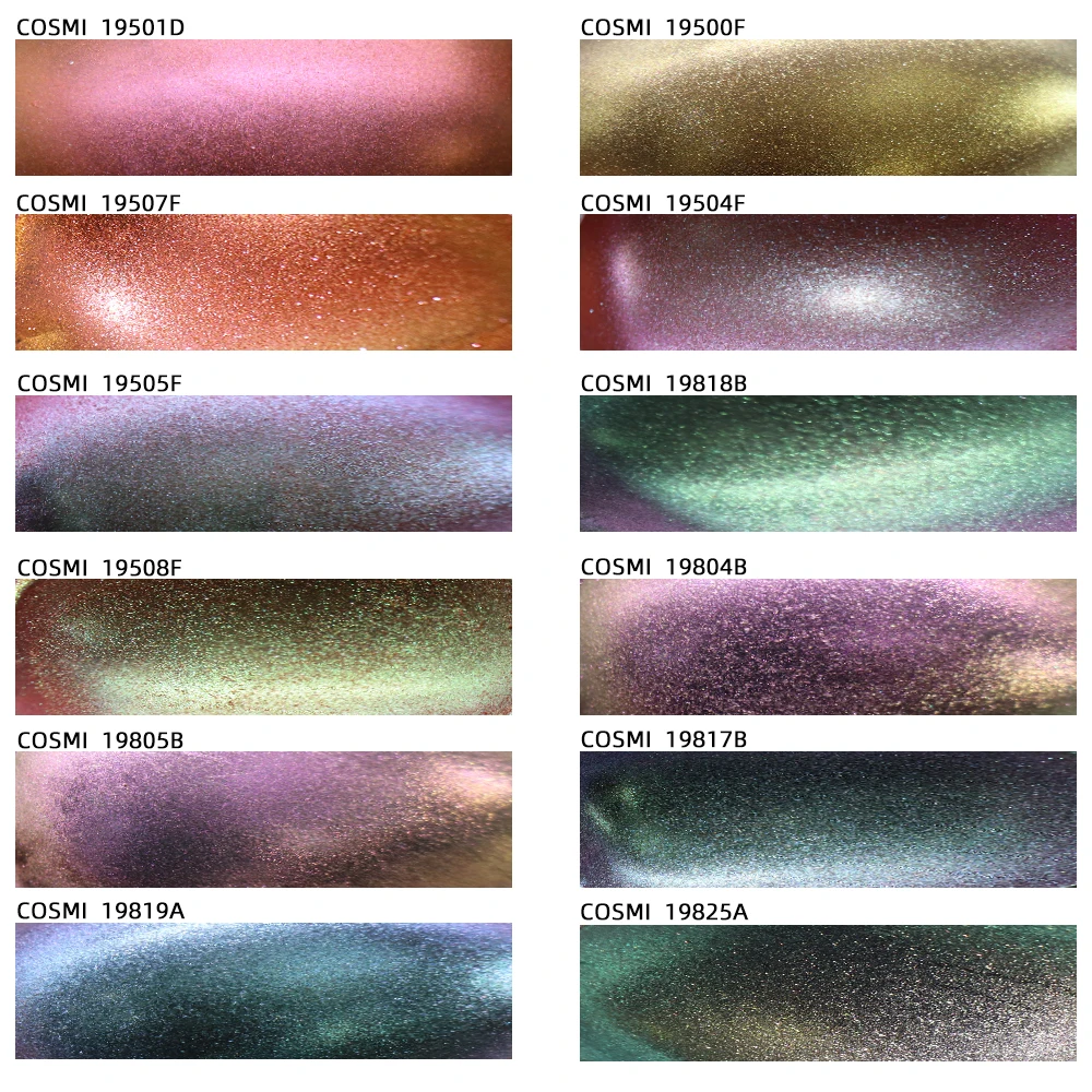 Hot Selling Chameleon Nail Dip Powder Cosmetic Chameleon Powder Pigment Sample