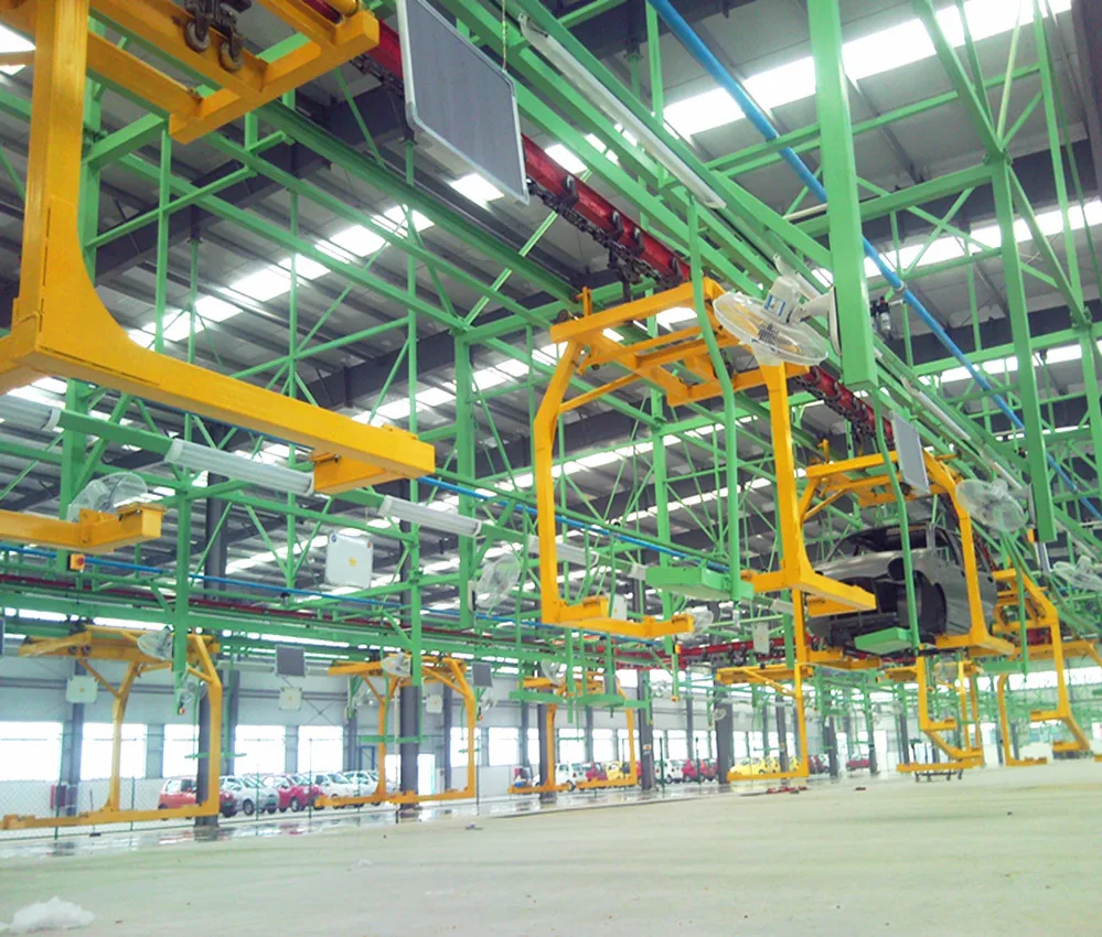 Overhead conveyor line for Car  SUV Sedan assembly line