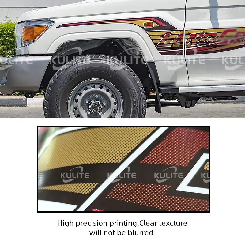 2022 Newest Model Car styling lc 79 lc76 for Land Cruiser Pickup Sticker Car Doors Vehicle Body Stripe