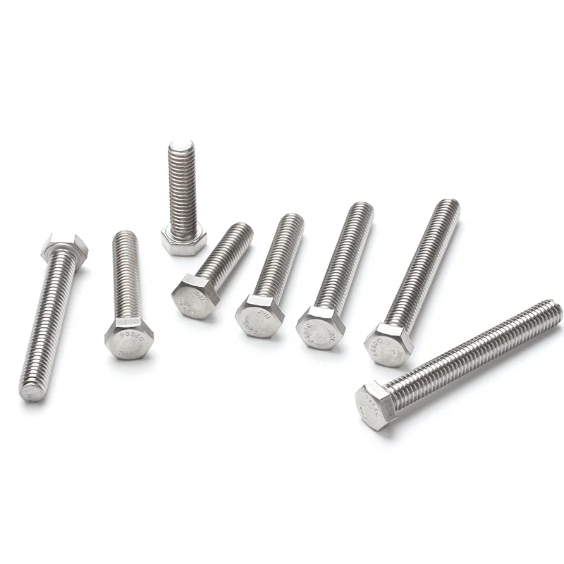 ASME B 18.2.1 заводская цена ASTM F593C болты с шестигранной головкой из нержавеющей стали шестигранный болт