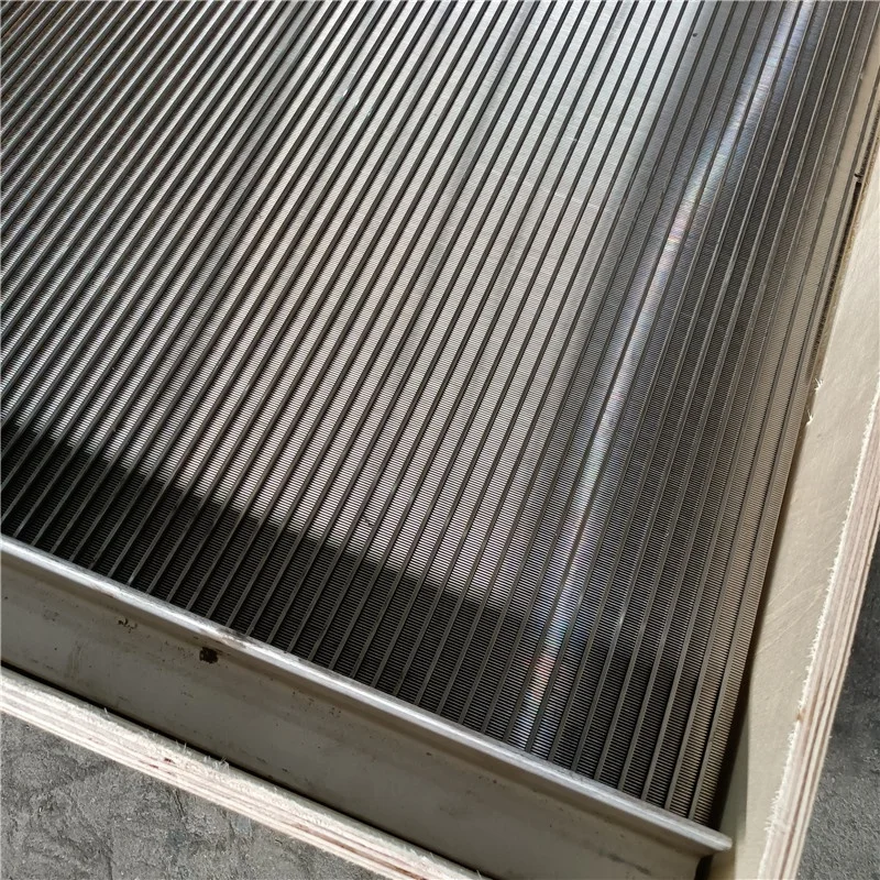 SS304 wedge wire Screen Sieve Panels solid liquid separators rundown screens