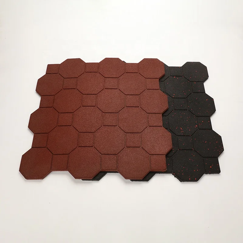 Interlocking Garden Rubber Paver for Patio/garden/path/driveway Paver Step mat