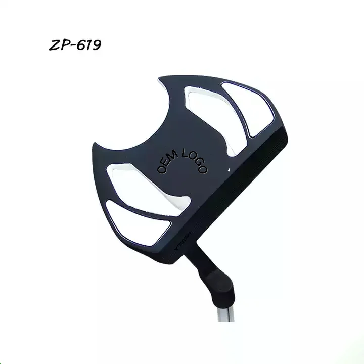 China design custom  golf zinc alloy putter cnc  milling golf putter heads sale