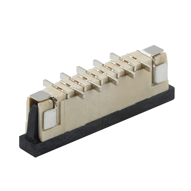 1.0mm Pitch FPC Connector Vertical SMT 10P 1.0mm FFC/FPC Connector