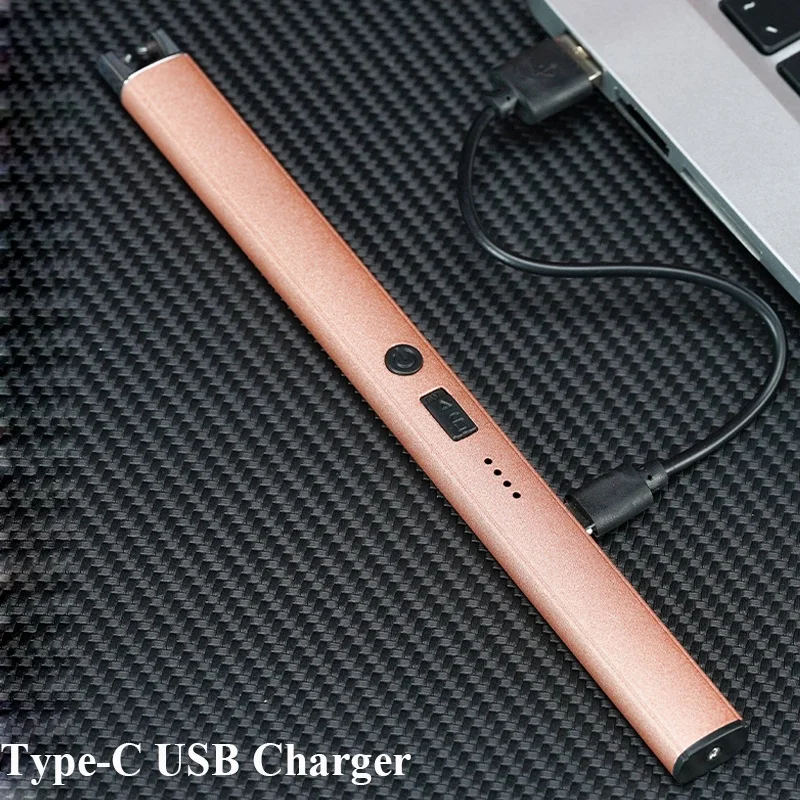 2023 Fren Company New Free Sample CheapFR-866  Plasma Lighters Minimalist Bbq Lighter for Kitchen Candle