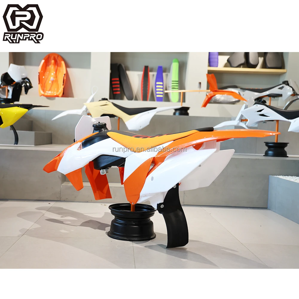 Cheap Motorcycle Dirt Bike Complete Body Fairing Cover Set Plastic Kit EXC EXCF SX SXF XC XCF XCW 125 250 350 450 For KTM 16-18