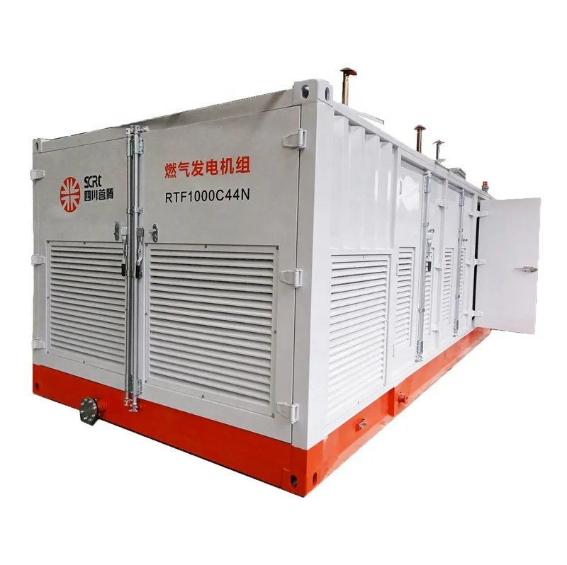 Customized sound proof silent 250KW to 16MW natural gas biogas generator set  and gas powered engined generator
