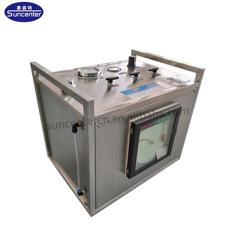 Max 600 Mpa Pneumatic Hydraulic Pressure Pump Hydraulic Test Bench for Hose Pipe