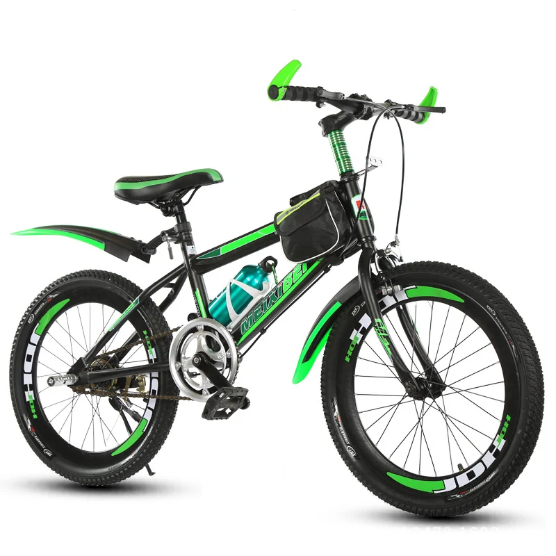 Wholesale cheap black red blue pink green 18 20 22 inch children high-carbon steel student bike 20inch cycle 12 years children