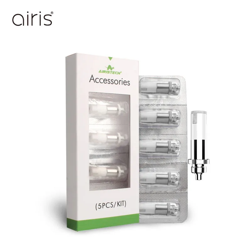 Isolated bubbler airflow quartz wax pen airistech Headbanger concentrate vaporizer dip and dab 2 in 1 two coils used