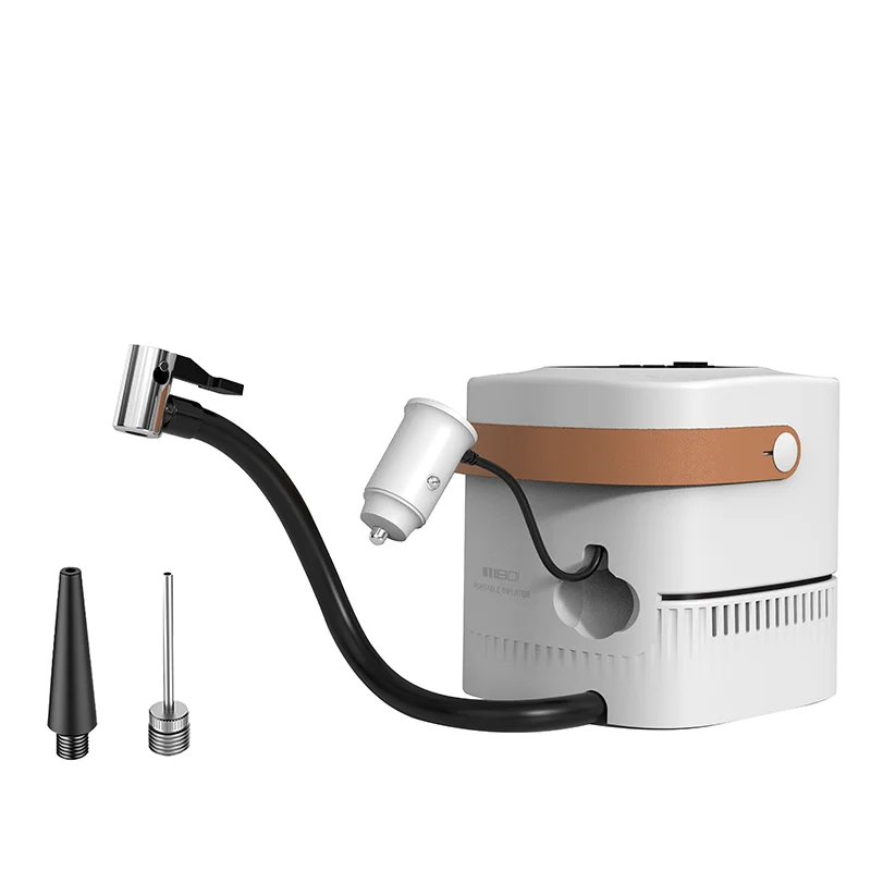 Newest Design Wireless Mini Car Tyre Electric Portable Air Pump Digital Car Air Compressor 12v Tires Inflators With Lcd Display