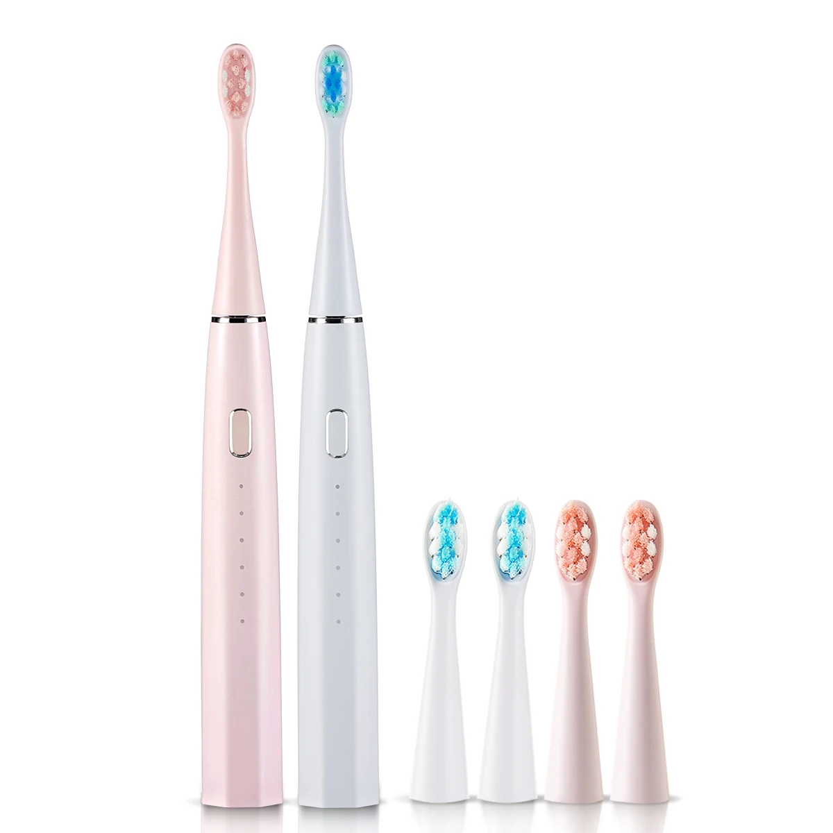  OEM sonic electric toothbrush wireless charging soft 3D bristles