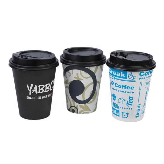 Top sale paper coffee cups disposable single wall white paper cups