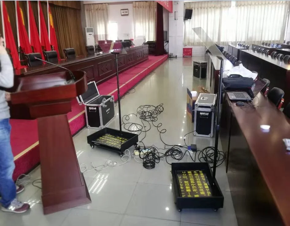 
2021 Best popular 22 inch lecture church speech stage conference teleprompter for speaker 