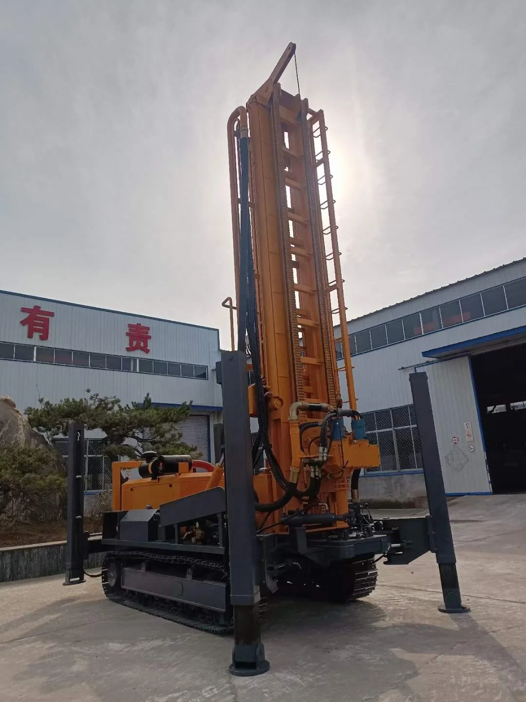 400m deep exploration Borehole air dual water well 300m Mechanical top drive drilling rig equipment for sale South Africa