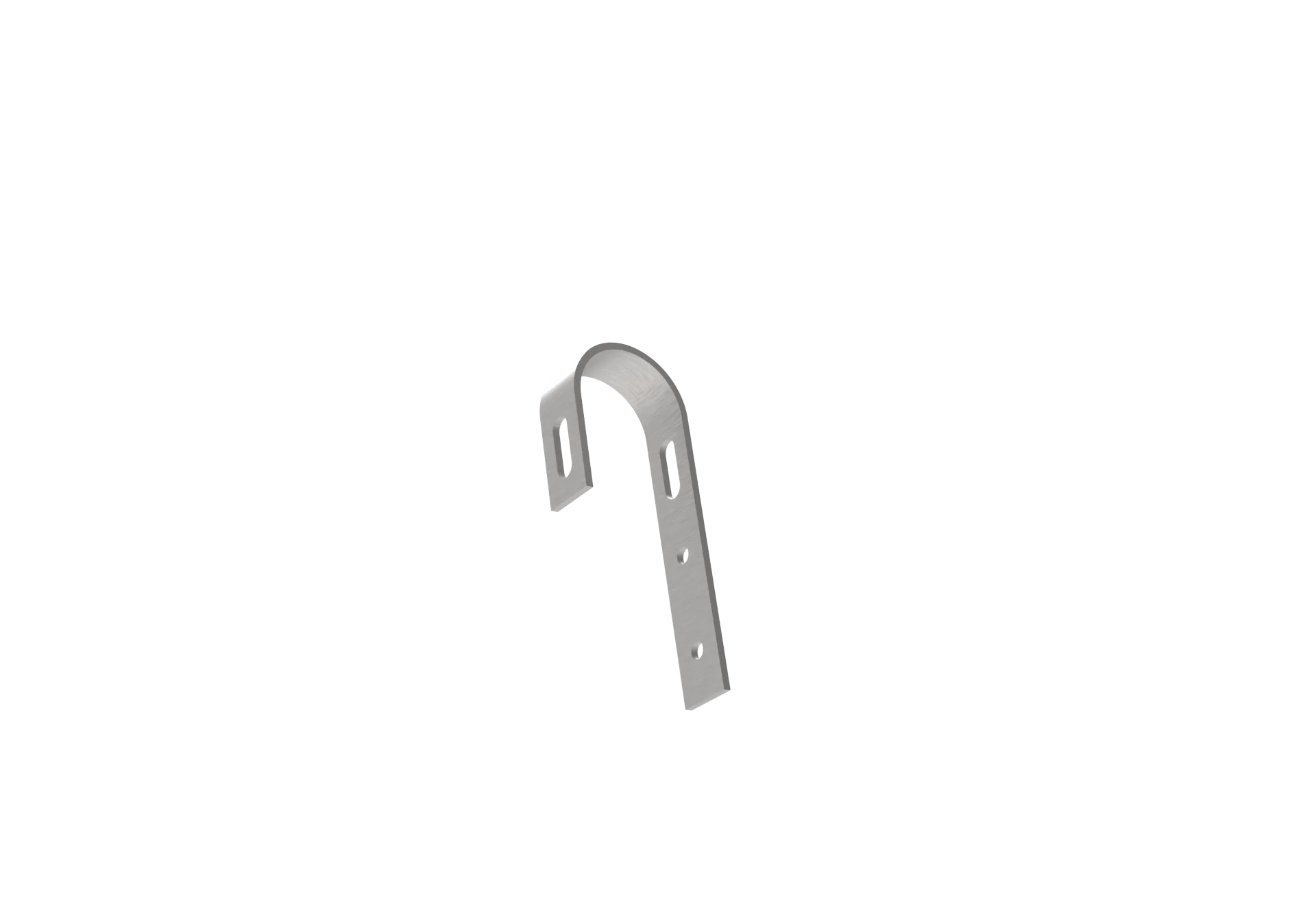 Round tube hooks for 60mm diameter balustrades balcony bracket accessories micro-reverse package in stock in  German warehouse