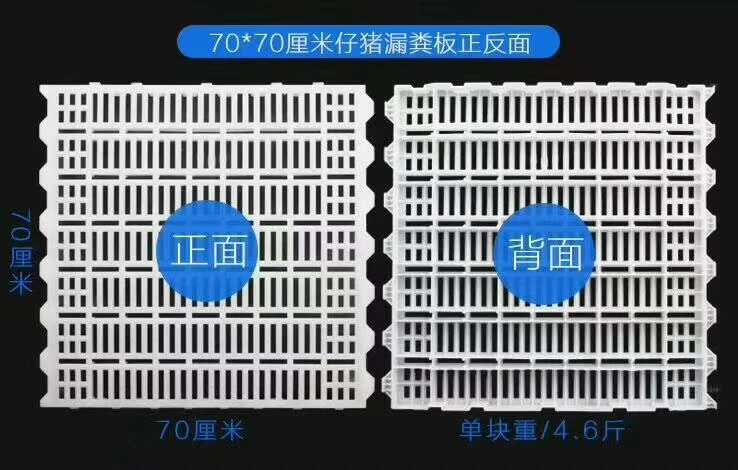 Hot selling animal husbandry equipment in goat farm Plastic Flat noodles floor, plastic fecal leakage board