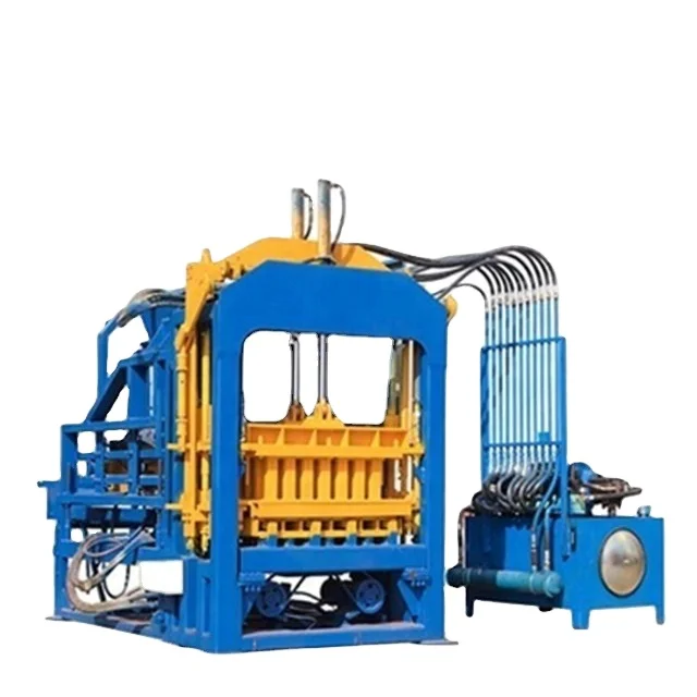 QT5-15  hydraulic vibration business brick making machine adobe 2021