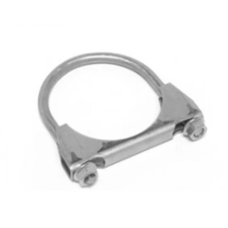 Heavy duty stainless steel U bolt clamp muffler Exhaust pipe clamp for car