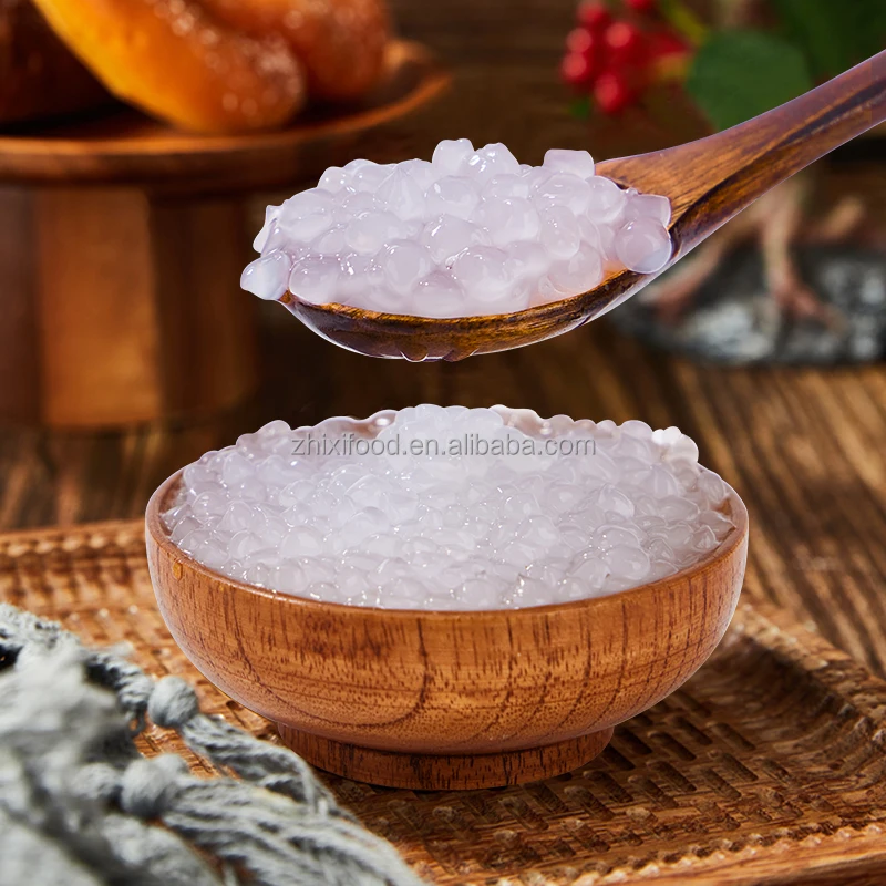 Мини Хрустальный жемчуг Boba 1 кг готовый к употреблению Kanten агаровое желе для Пузырькового чая