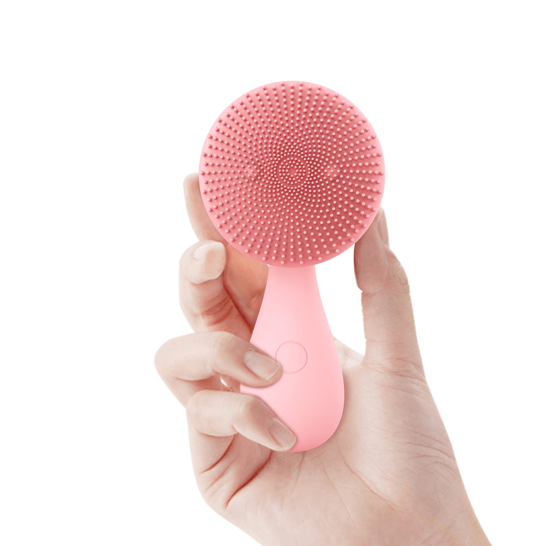 Electric Silicone Facial Cleansing Brush Deep Cleaning Facial  Cleansing Machine Silicone Face Massage