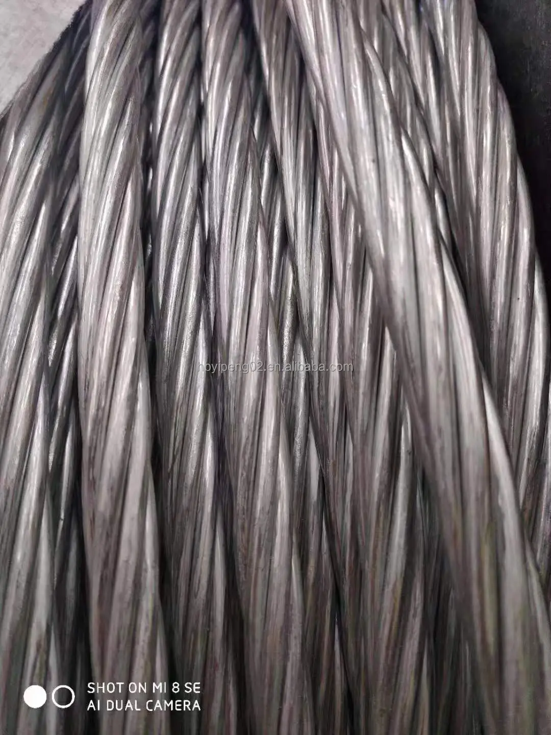 7/2.64mm 7/4.0mm Galvanized Stay Wire Galvanized Steel Strand Wire