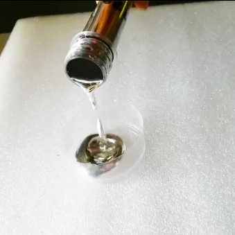 Most stable liquid metal Galinstan alloy  GaInSn fusible alloy