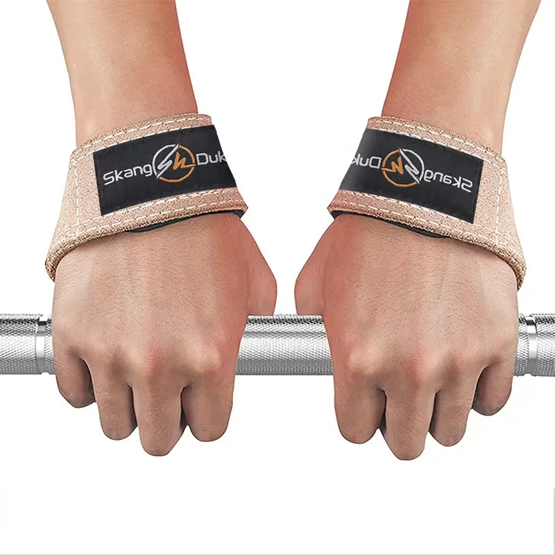 Weightlifting leather belt strength lift cowhide belt weightlifting straps power lifting strap