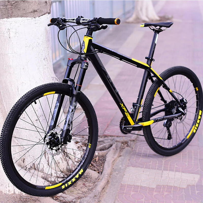 KRSEC MTB Fork Manual Control Alloy Disc Brake 9mmQR 26/27.5/29 inch Mountain Bike Bicycle Air Suspension Fork Mtb For Bike