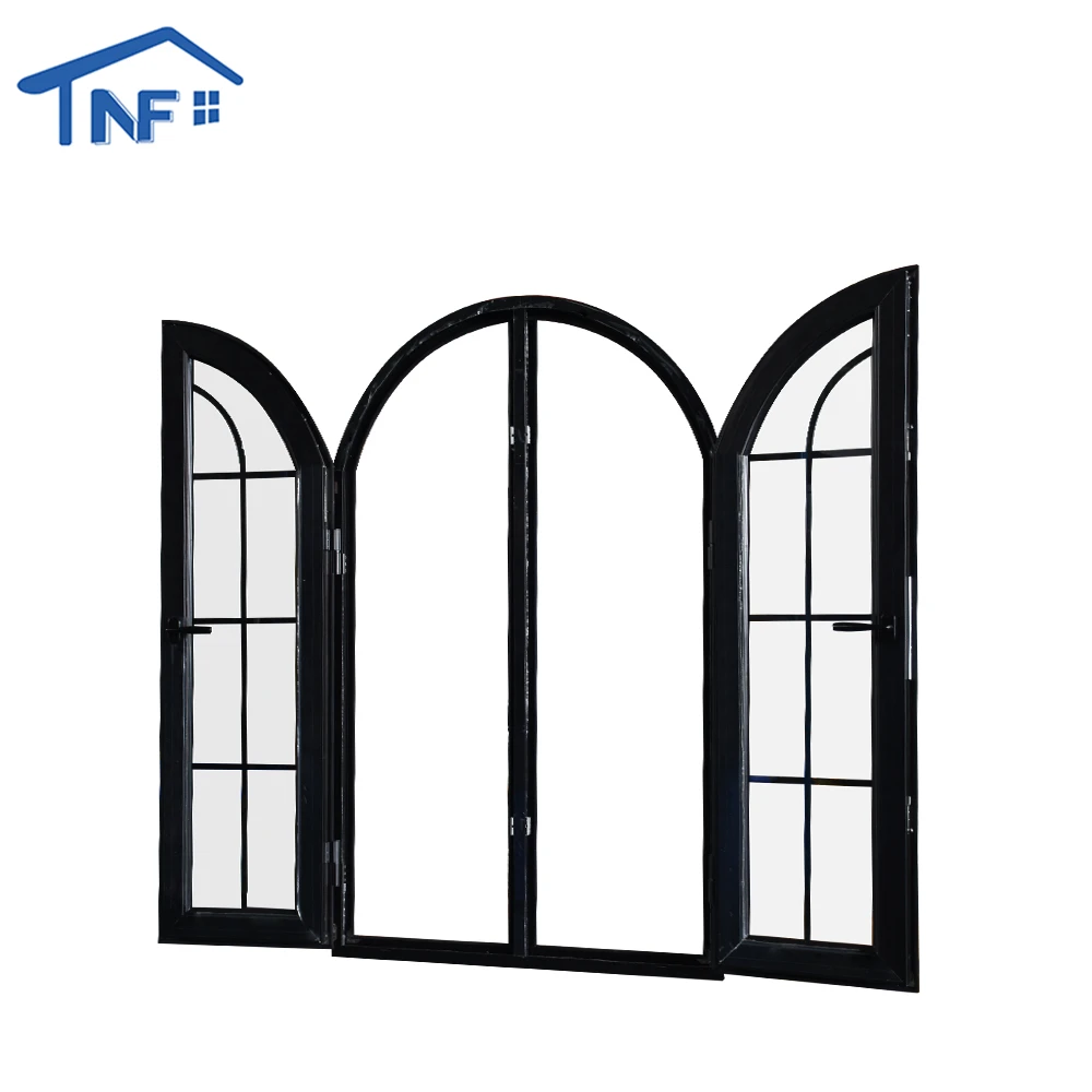 antique arch church windows