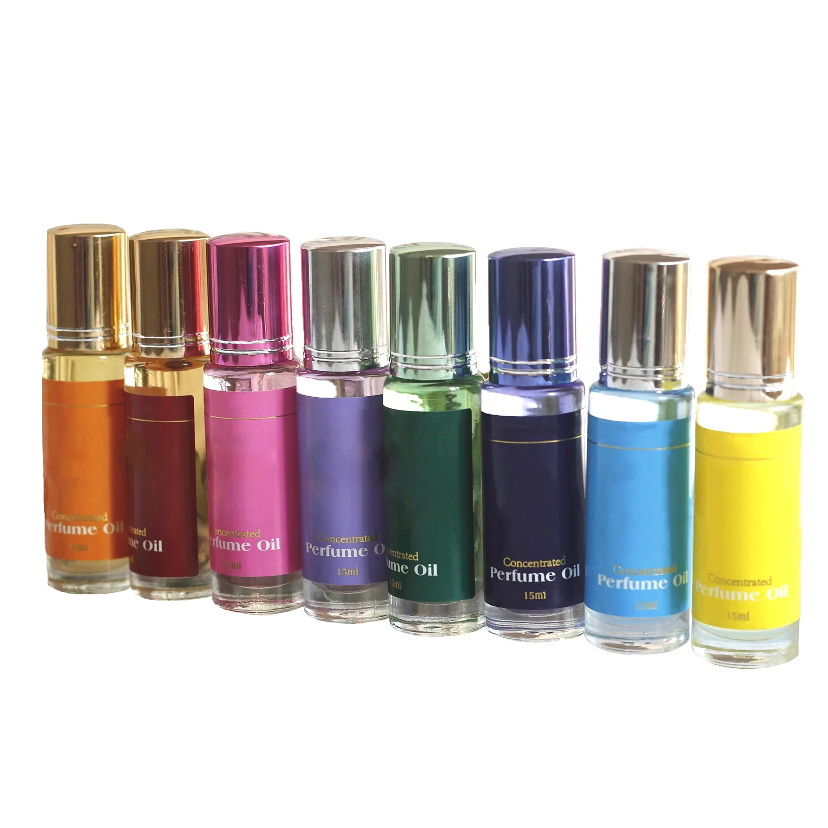 Роликовые бутылки для парфюмерных масел