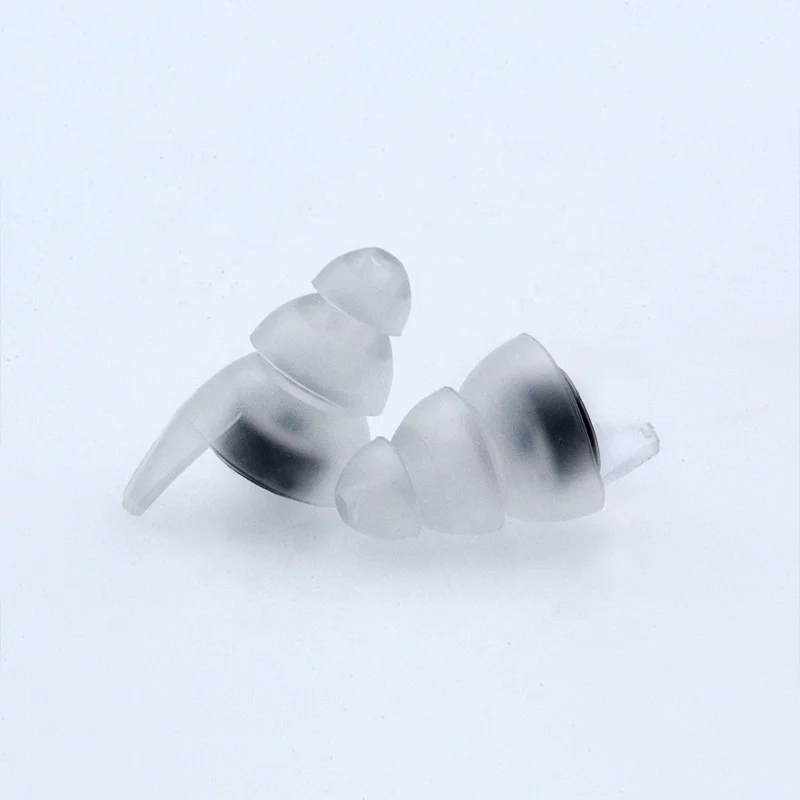 Матовая шумоподавляющая затычка для ушей с защитой фильтра, затычки для ушей под заказ для музыкантов