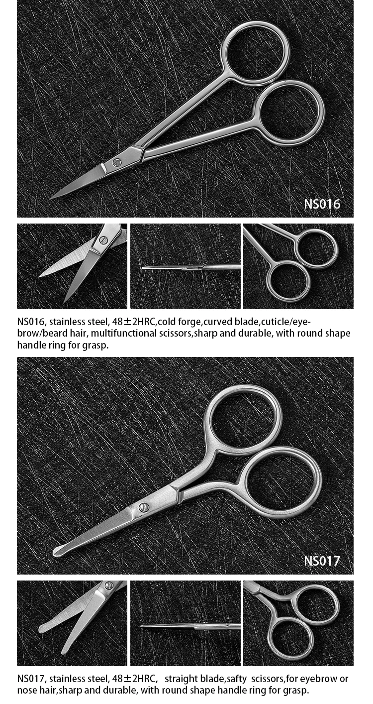 Eliter Hot Sell In Stock Stainless Steel Medical Nail Scissors Nail Scissors Russian Scissors Russian Cuticle