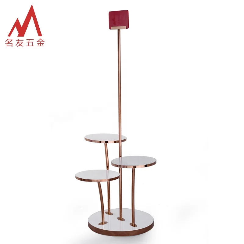 Handbag wood display gondolas shelf shop counter table for garment store