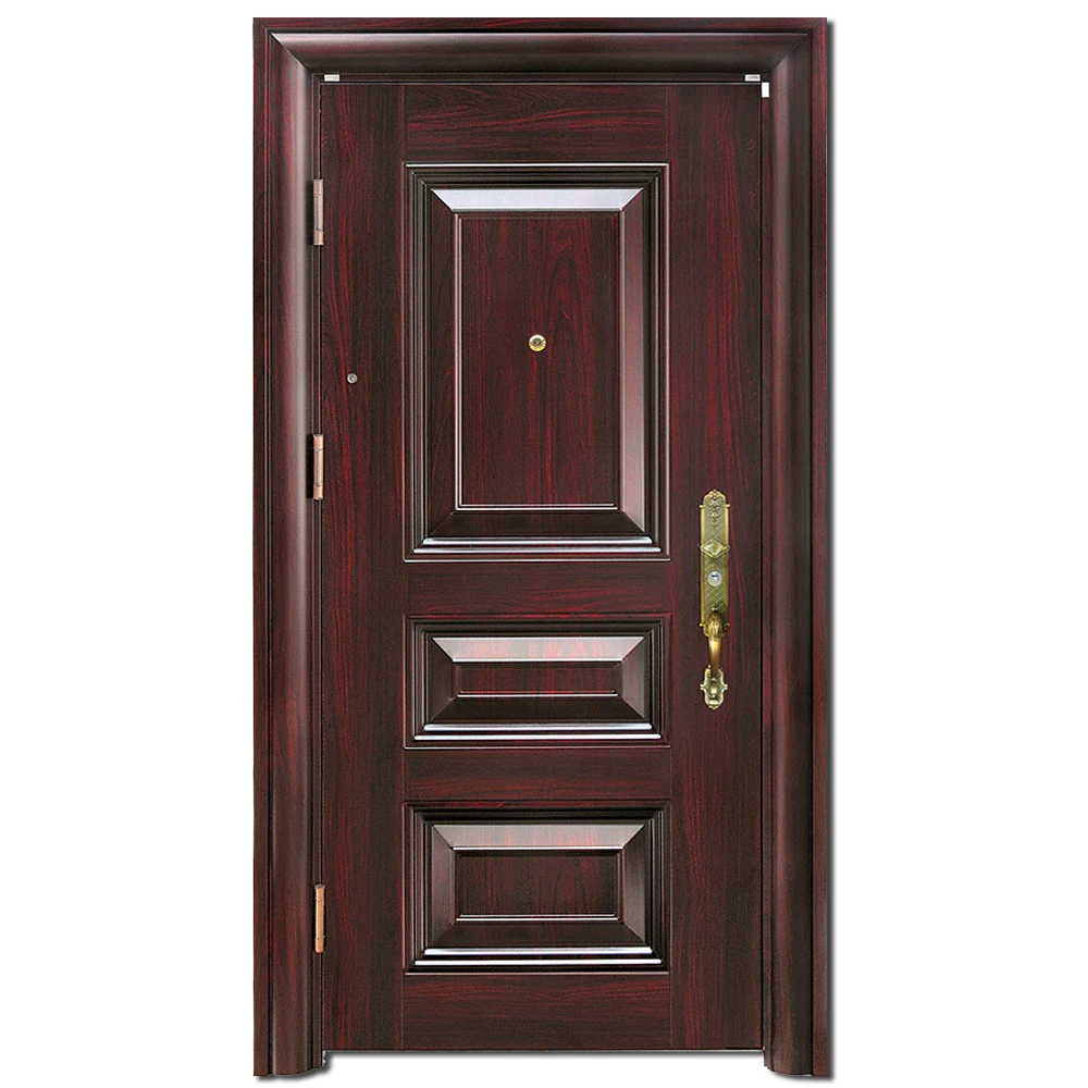 exterior home residential villa main entrance metal door turkish security bullet proof armored steel doors