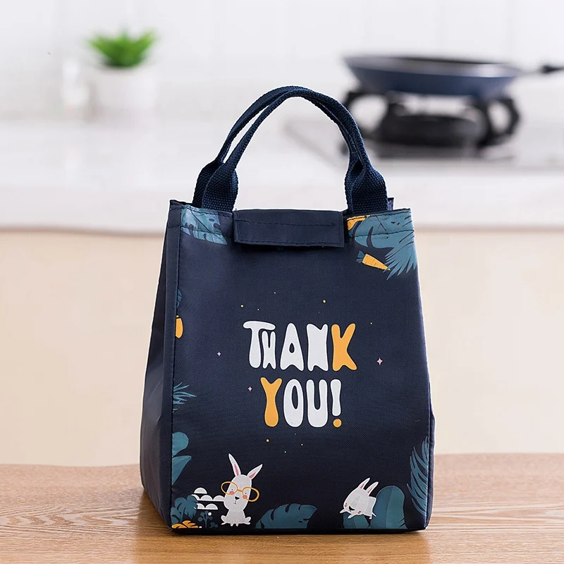 New fashion magic forest insulation thickening outside heat preservation fresh kids thermal picnic lunch bag