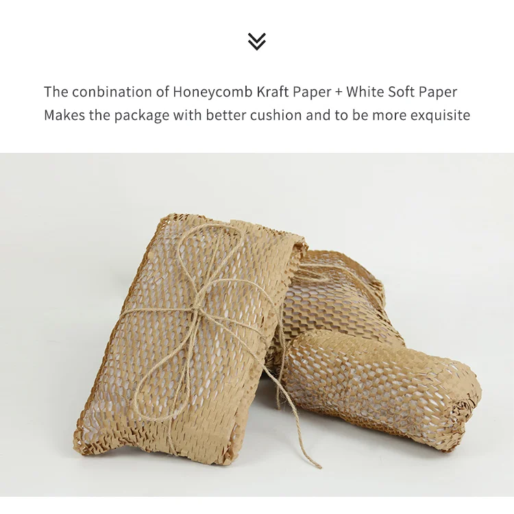 Wholesale Customization Honeycomb Corrugated Bubble Paper Wrap