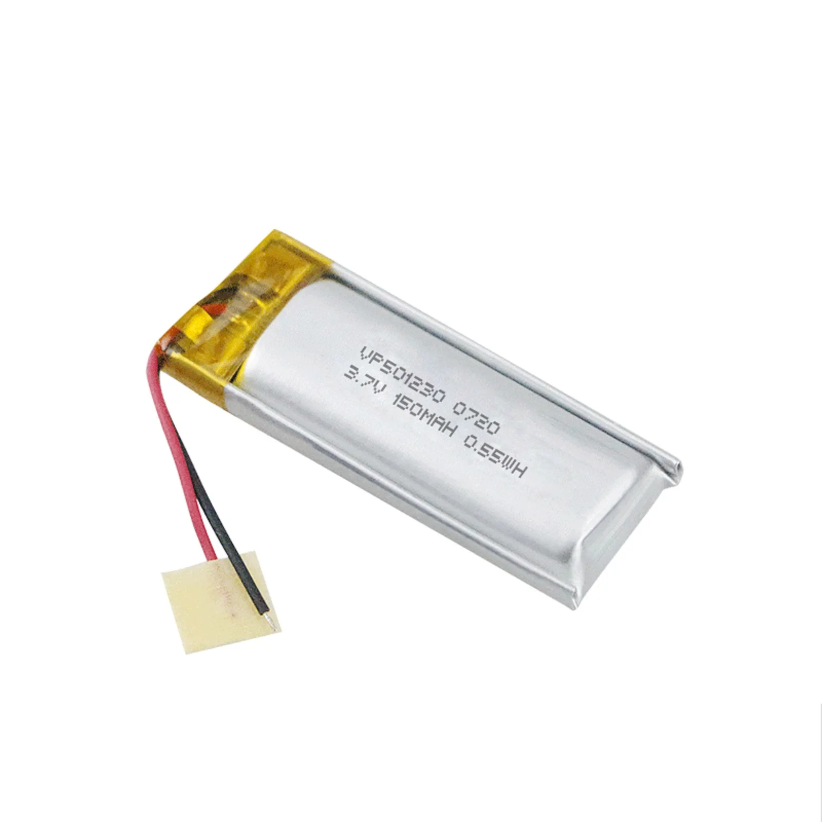 Hot Sale VP501230 Lithium Polymer 3.7V 150mAh Rechargeable Lipo Battery For Electronic Meter