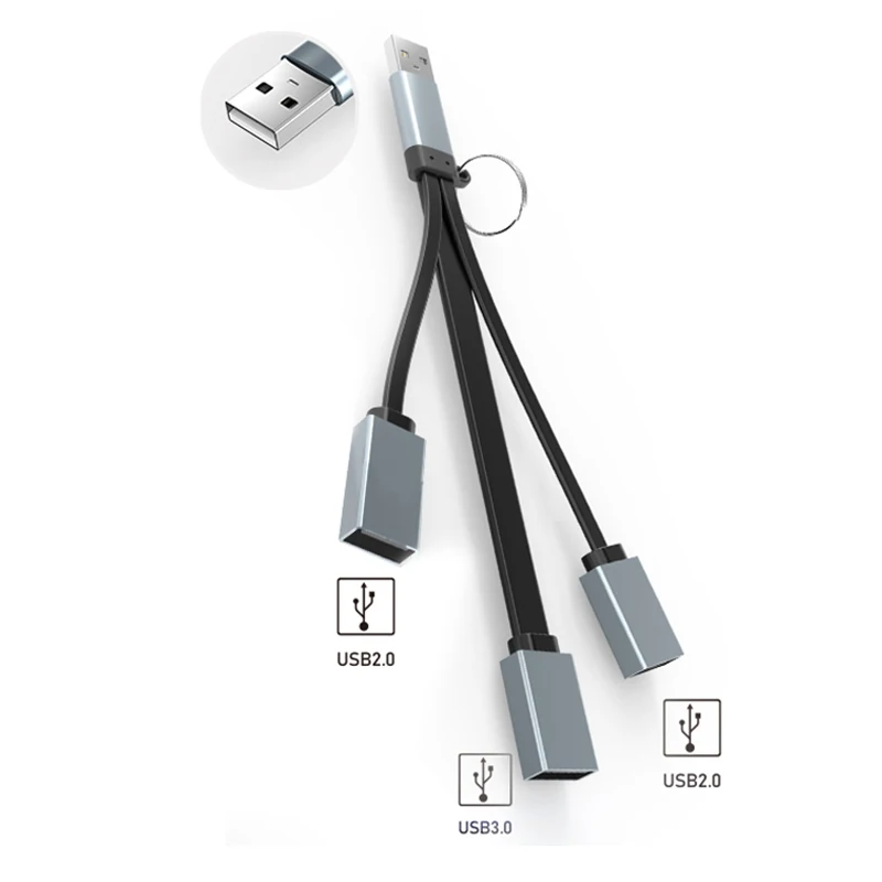 3 in 1 usb hub 2022 usb 30 hub 3port usb for pc computer