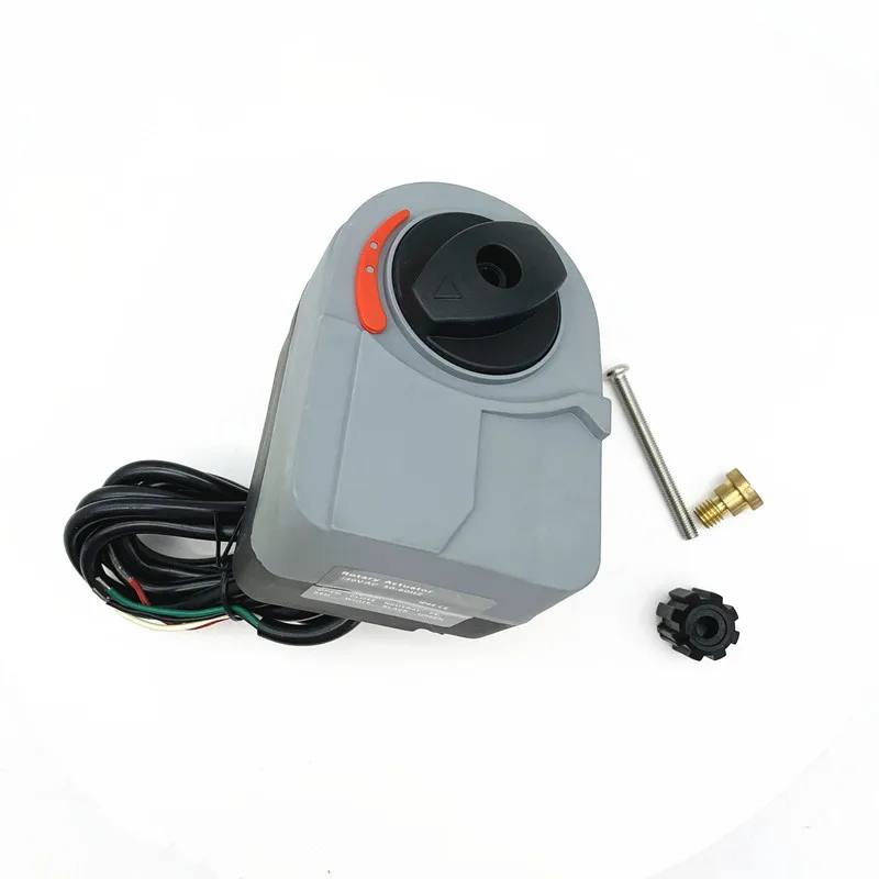 Rotary Actuator 3 way Brass Motorized Thermostatic Water Mixing Proportional Diverting Valve