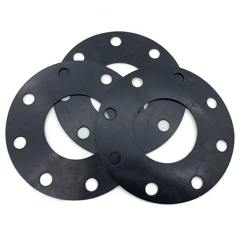 Custom Epdm/nbr/silicone Material Heat Resistance Black Rubber Square Gasket