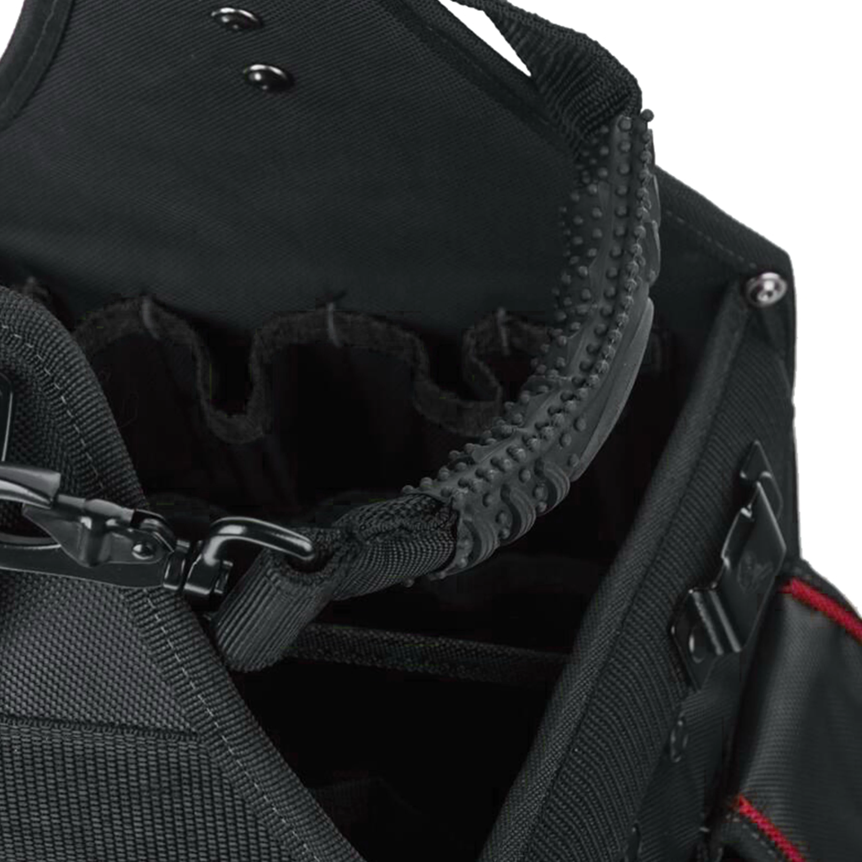 Heavy Duty electrician Tool Carrier Wide Mouth Electrician Open Top Tool Tote Bag
