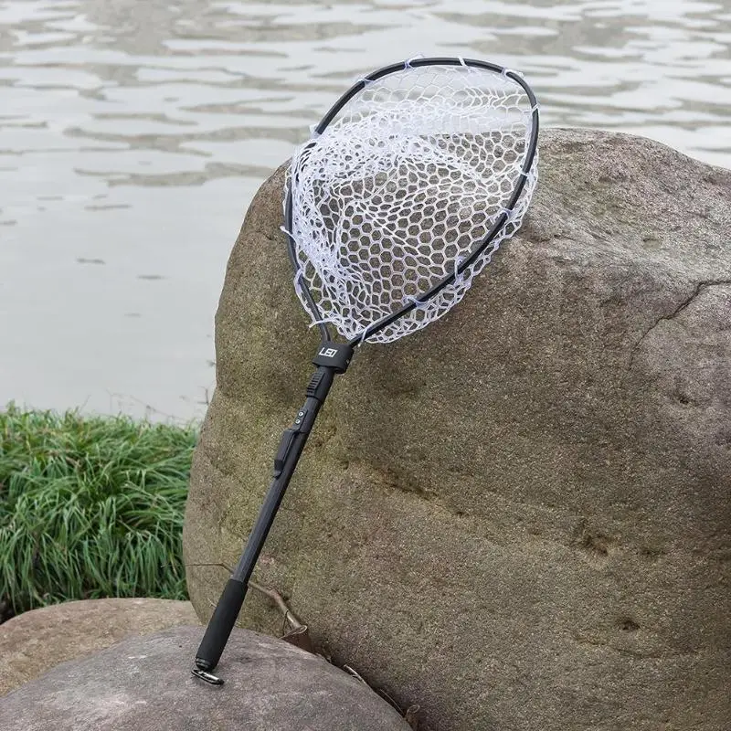 Wholesale  Crab Fish Keeping Net Durable Nylon Mesh Fast Drying Foldable Fishing Net