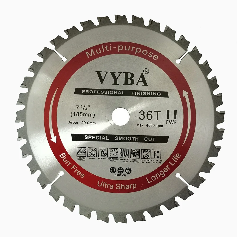 Europe popular hot selling bi-metal saw blade for cutting wood,aluminum,plastic and steel